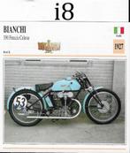 Ma1130 motorkaart (i8) bianchi 350 freccia celeste ( 1927, Ophalen of Verzenden, Zo goed als nieuw, Motoren