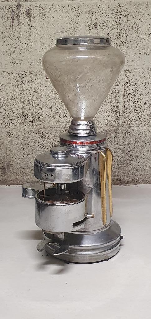 Quick Mill Omre 501 Grinder Koffiemaler 1958 zeldzaam, Witgoed en Apparatuur, Koffiezetapparaten, Gebruikt, Koffiebonen, Overige modellen