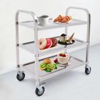 Serveerwagen Roestvrijstalen - Trolley, Ophalen of Verzenden, Nieuw