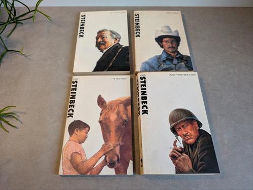 Set van 4 John Steinbeck pockets uitgegeven door Mandarin., Boeken, Literatuur, Gelezen, Nederland, Ophalen of Verzenden