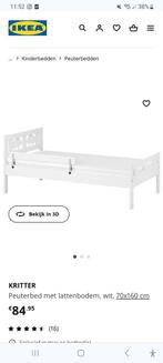 GRATIS ,- Ikea peuter bed met matras, Kinderen en Baby's, Kinderkamer | Bedden, Zo goed als nieuw, Ophalen, Matras
