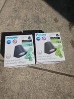 2x Philips myGarden Buitenlamp Zwart LED, Tuin en Terras, Buitenverlichting, Minder dan 50 watt, Wandlamp, Waterbestendig, Ophalen of Verzenden