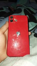 iPhone 11 - Beschadigd, Werkend, Telecommunicatie, Mobiele telefoons | Apple iPhone, Ophalen of Verzenden, Gebruikt, Rood, IPhone 11