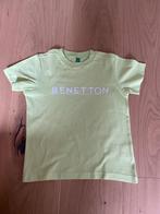 Shirt groen Benetton maat 110, Kinderen en Baby's, Kinderkleding | Maat 110, Ophalen, Zo goed als nieuw, Benetton, Shirt of Longsleeve