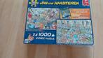 NEW YEAR PARTY&DE FABRIEK VD KERSTMAN JV HAASTEREN, Ophalen of Verzenden, 500 t/m 1500 stukjes, Zo goed als nieuw, Legpuzzel