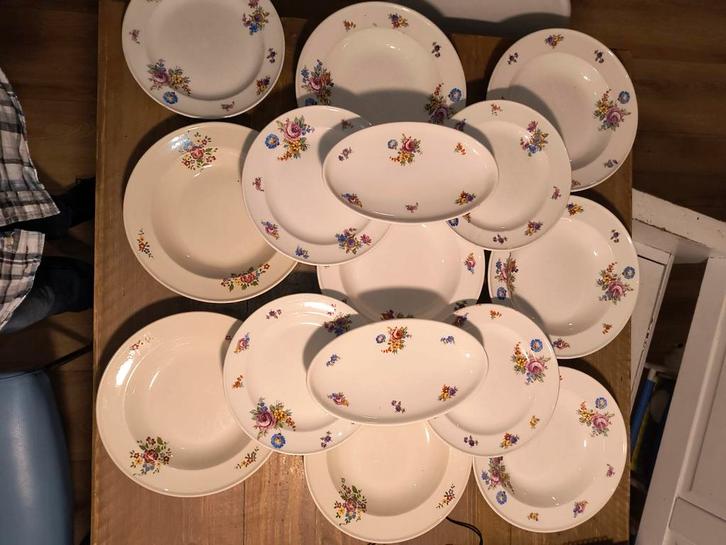 Servies Petrus Regout Ragout, Antiek en Kunst, Antiek | Keramiek en Aardewerk, Ophalen of Verzenden