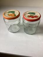 Maribel lege jampotten, 450 gram met deksel, 13 stuks, Huis en Inrichting, Ophalen of Verzenden, Gebruikt, Glas, Pot, Bus of Blik