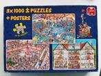 Jumbo Jan van Haasteren 2x 1000 stukjes Hotel & Uitverkoop, Hobby en Vrije tijd, Denksport en Puzzels, Ophalen of Verzenden, 500 t/m 1500 stukjes