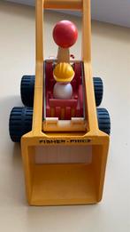 Vintage Fisher-Price graafmachine Scoop #300, Ophalen of Verzenden, Gebruikt, Auto of Voertuig, Met geluid