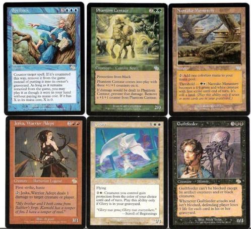 (026) MAGIC kaarten van serie Judgment, Hobby en Vrije tijd, Verzamelkaartspellen | Magic the Gathering, Zo goed als nieuw, Meerdere kaarten