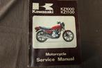 Kawasaki KZ1000 KZ1100 1981 motorcycle service manual KZ / Z, Ophalen of Verzenden, Kawasaki
