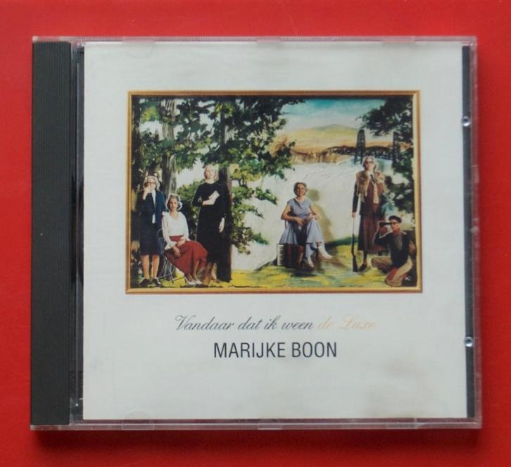 cd Marijke Boon Vandaar dat ik ween de luxe levenslied, Cd's en Dvd's, Cd's | Schlagers, Gebruikt, Ophalen of Verzenden