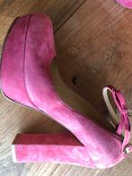Te koop: leren schoenen, Twinset, roze, maat 39, Kleding | Dames, Schoenen, Ophalen of Verzenden, Zo goed als nieuw, Roze
