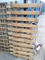 Hillhout 4 rekken, Doe-het-zelf en Verbouw, Hout en Planken, Ophalen of Verzenden, Zo goed als nieuw, Minder dan 200 cm, Pallet