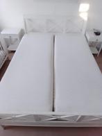 Twee schuimrubber matrassen 80x220x17cm, Overige materialen, Eenpersoons, Verzenden, Wit