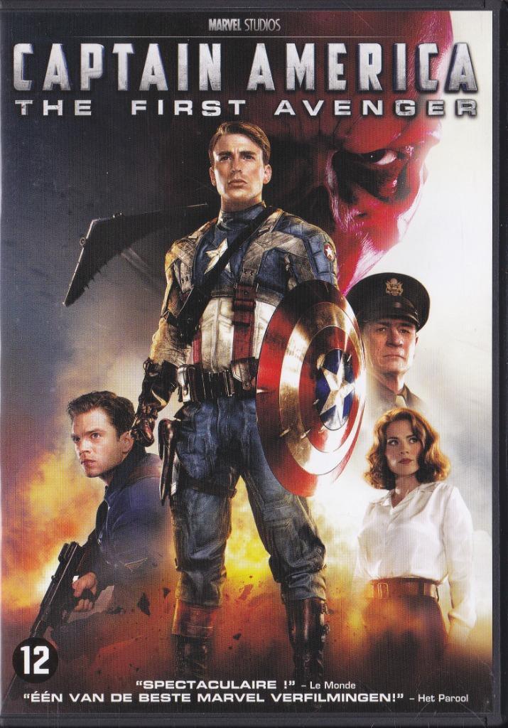 Captain America ֎ Chris Evans, Hugo Weaving, Cd's en Dvd's, Dvd's | Science Fiction en Fantasy, Gebruikt, Fantasy, Vanaf 12 jaar