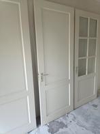 Massieve deuren met en zonder glas., Doe-het-zelf en Verbouw, Deuren en Horren, Binnendeur, Ophalen of Verzenden, 200 tot 215 cm