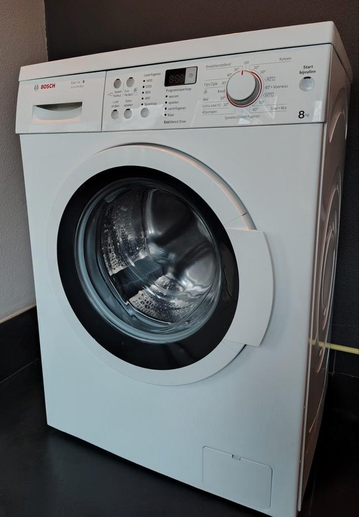 Bosch wasmachine, Witgoed en Apparatuur, Wasmachines, 6 tot 8 kg, 85 tot 90 cm, 1200 tot 1600 toeren, Ophalen