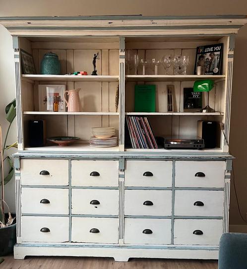 Landelijke buffetkast met lades, Huis en Inrichting, Kasten | Buffetkasten, Gebruikt, 150 tot 200 cm, 50 tot 75 cm, Ophalen