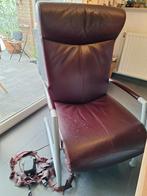 Leolux Panta Rhei-relaxstoel, Huis en Inrichting, Fauteuils, Ophalen, Gebruikt, Leer, 50 tot 75 cm