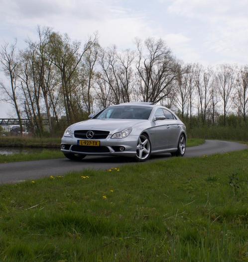 Mercedes CLS 500 5.0 V8 AMG Pakket, in zeer goede staat., Auto's, Mercedes-Benz, Particulier, CLS, ABS, Adaptive Cruise Control