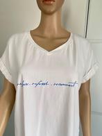 i379 Maicazz maat L=42 T-shirt top gebroken-wit, Kleding | Dames, Wit, Maat 42/44 (L), Ophalen of Verzenden, Korte mouw