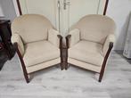 2 mooie fauteuils voor €95,-, Ophalen, Gebruikt, 75 tot 100 cm, Nvt