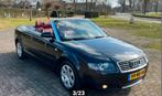 Audi A4 1.8 120KW Cabrio 2004 Zwart, Voorwielaandrijving, 4 cilinders, Cabriolet, 4 stoelen