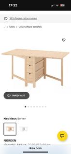 Ikea Norden bureau/tafel, Ophalen, Zo goed als nieuw