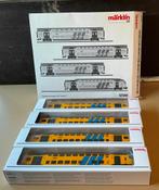 MäRKLIN H0 43598 VERLICHTE ! DUBBELDEKKER RIJTUIGEN SET NS, Wisselstroom, Wagon, Ophalen of Verzenden, Märklin