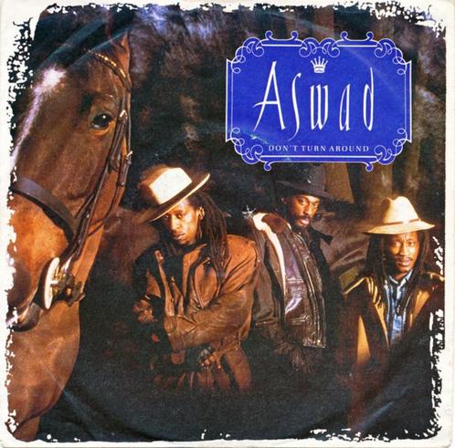 Aswad - Don't Turn Around ( Single), Cd's en Dvd's, Vinyl Singles, Gebruikt, Single, Overige genres, 7 inch, Ophalen of Verzenden