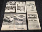 5x Reclame (A4) Renault 8 (1967), Verzenden, Gebruikt, Auto's