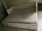 Hemnes bed wit, Huis en Inrichting, Slaapkamer | Bedden, Ophalen, Eenpersoons, Wit, 80 cm
