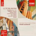 LUTOSLAWSKI Symphonies nos. 1 & 2 2 - CD EMI DOUBLE FORTE, Gebruikt, Boxset, Modernisme tot heden, Ophalen of Verzenden