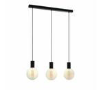 Hanglamp met 3 bollen - Modern design, Huis en Inrichting, Lampen | Hanglampen, 50 tot 75 cm, Ophalen of Verzenden, Zo goed als nieuw