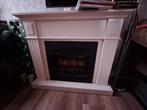 Elektrische haard met schouw, Ophalen, Gebruikt, Vrijstaande haard, Elektrische haard