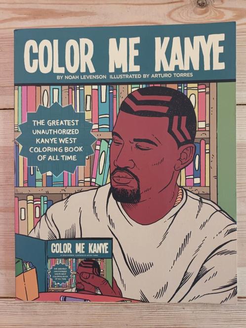 Color Me Kanye, Noah Levenson. Hip Hop kleurboek., Verzamelen, Stripfiguren, Zo goed als nieuw, Ophalen of Verzenden