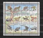 Liberia 1997 postfris dieren, Verzenden, Overige landen, Postfris