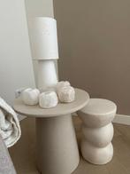 Zeezout waxinelichthouders, Ophalen