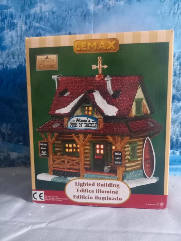 Lemax Ron's Fish n Tackle, Diversen, Kerst, Zo goed als nieuw, Ophalen of Verzenden