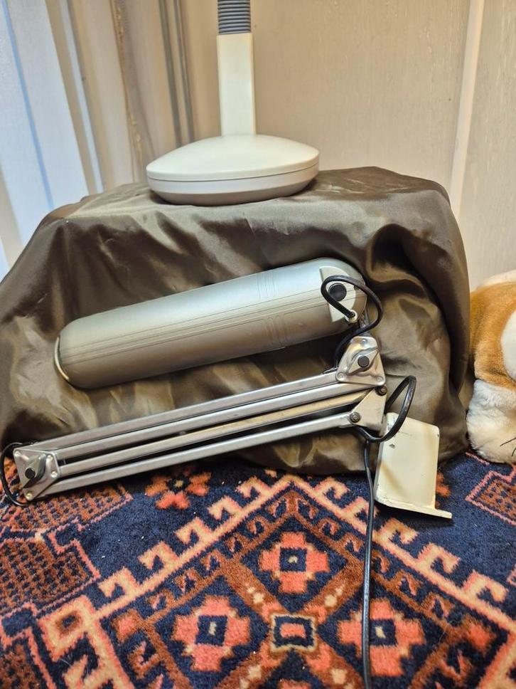 Vintage Uitschuifbare Muurlamp - Werkend!, Antiek en Kunst, Antiek | Lampen, Ophalen of Verzenden