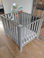 Bobita Grijze babybox eventueel met mobiel, Kinderen en Baby's, Boxen, Ophalen, Gebruikt