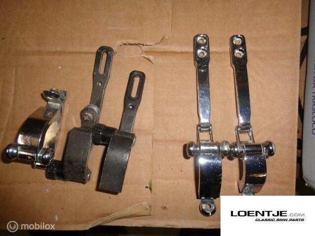 zwart of chroom scharnier klapraam bmw 02 1502 2002 tii etc, Auto-onderdelen, Klein materiaal, BMW, Gebruikt, Ophalen of Verzenden