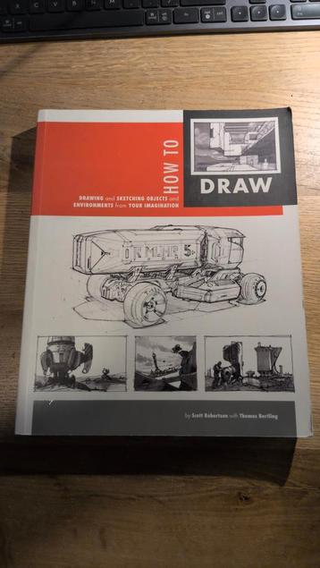How to Draw - Scott Robertson Tekenboek beschikbaar voor biedingen