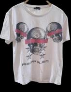 ✨️BUNDELKORTING‼️ PHILIPP PLEIN Shirt - Maat M✨️, Maat 38/40 (M), Wit, Ophalen of Verzenden, Korte mouw