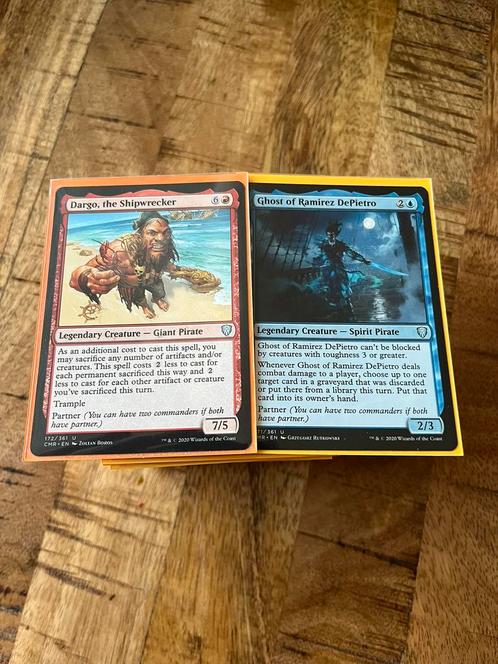 Magic the Gathering commander deck; Dargo en Ghost, Hobby en Vrije tijd, Verzamelkaartspellen | Magic the Gathering, Gebruikt