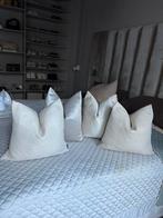 Set van 4 Eric Kuster kussens, Huis en Inrichting, Woonaccessoires | Kussens, Ophalen of Verzenden, Zo goed als nieuw, Beige, Vierkant