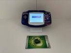 Modded gameboy advance Gengar shell ips screen galaxy button, Spelcomputers en Games, Spelcomputers | Nintendo Game Boy, Ophalen of Verzenden