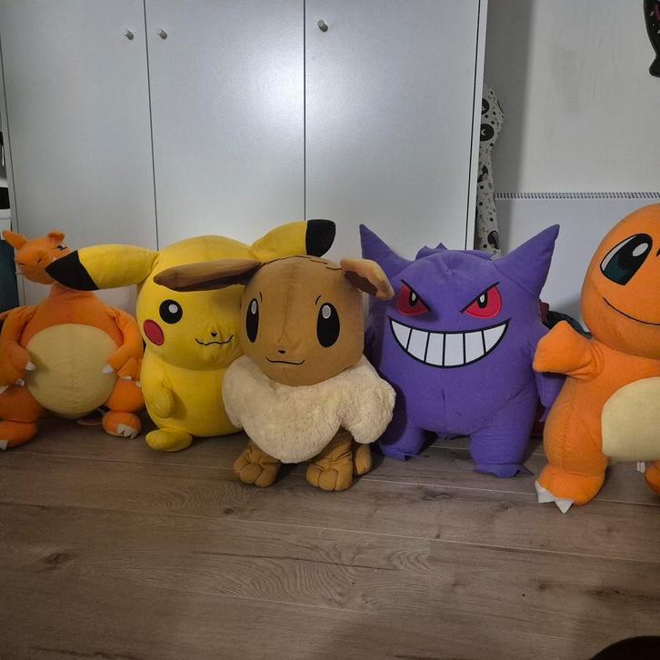Pokemon Knuffels - Grote Formaat, Kinderen en Baby's, Speelgoed | Knuffels en Pluche, Zo goed als nieuw, Overige typen, Ophalen of Verzenden