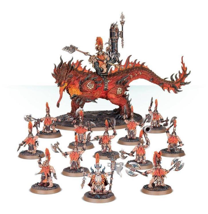 Warhammer Age of Sigmar Fyreslayers Army (Nieuw op Sprue), Hobby en Vrije tijd, Wargaming, Nieuw, Warhammer, Figuurtje(s), Verzenden